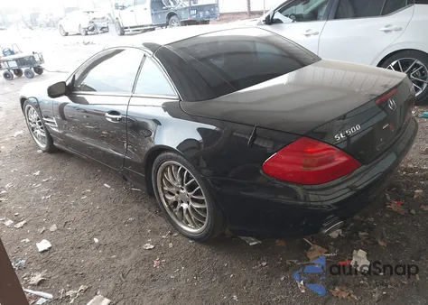 2003 Mercedes-Benz Sl 500 z USA, uszkodzony, nr VIN WDBSK75F93F018697